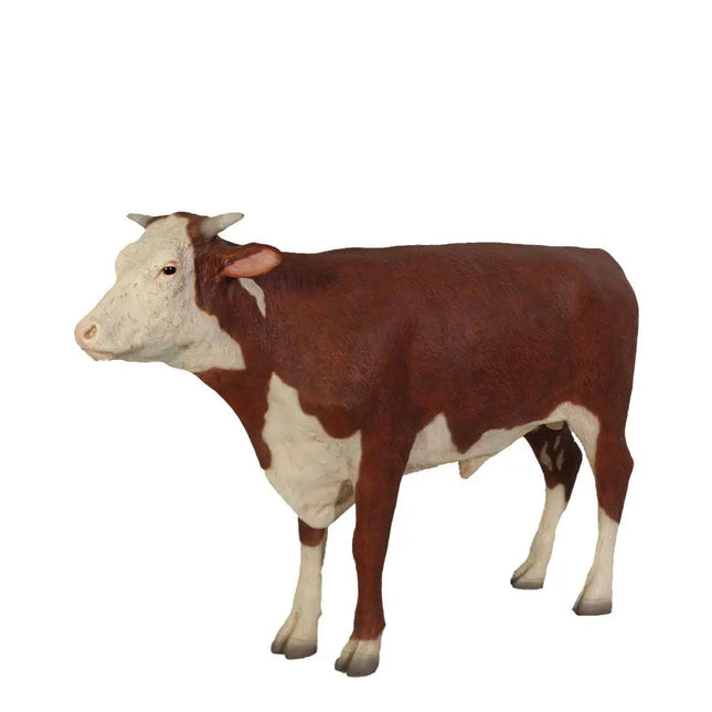 Hereford Steer Cow Life Size Statue LM Treasures - H