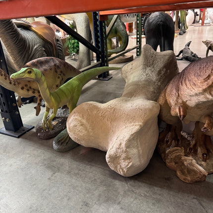 Large Dinosaur Bone Statue