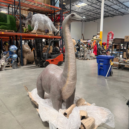 Brontosaurus Dinosaur Life Size Statue