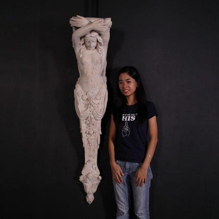 Lady Column Small Life Size Statue