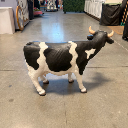 Small Holstein Cow Head Up Statue LM Treasures - H