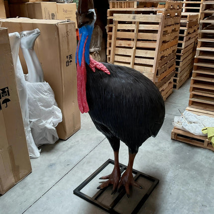 Cassowary Birds Set of 2 Life Size Statues LM Treasures - H