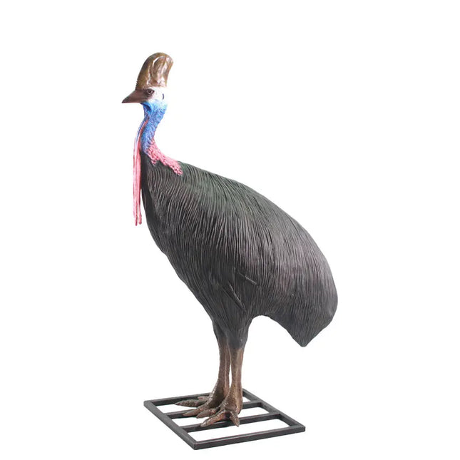 Cassowary Female Bird Life Size Statue LM Treasures - H