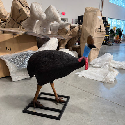 Cassowary Birds Set of 2 Life Size Statues LM Treasures - H