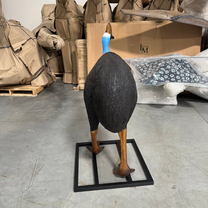 Cassowary Birds Set of 2 Life Size Statues LM Treasures - H