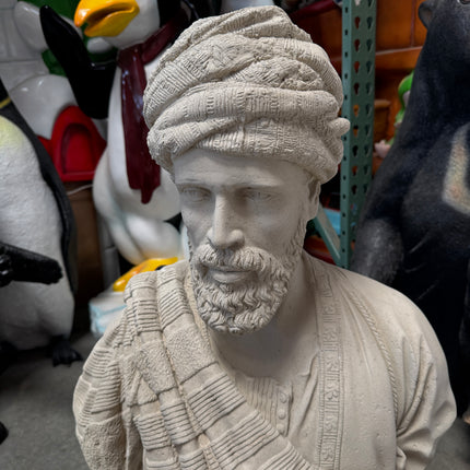 Sheikh Bust Life Size Statue