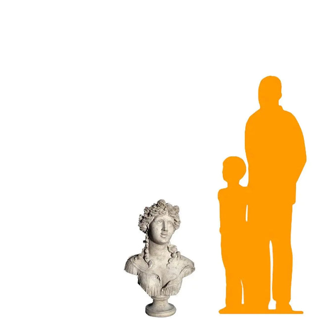 Sabine Bust Life Size Statue LM Treasures - H