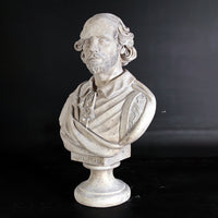 William Shakespeare Stone Bust Life Size Statue