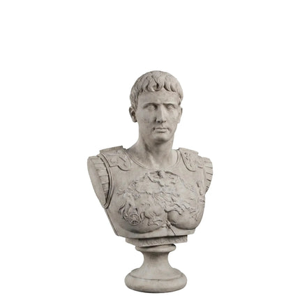 Augustus Caesar Bust Life Size Statue LM Treasures - H