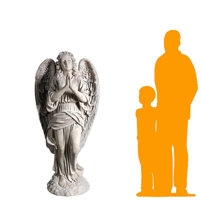 Praying Angel Life Size Statue LM Treasures - H