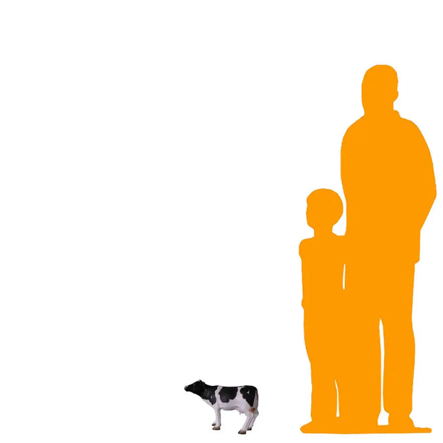 Baby Holstein Cow Table Top Statue LM Treasures - H