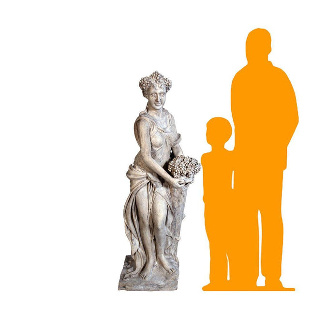 Autumn Season Stone Life Size Statue - LM Treasures 