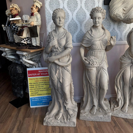 Winter Season Life Size Statue