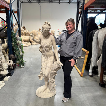 Stone Finish Susanna Life Size Statue LM Treasures - H