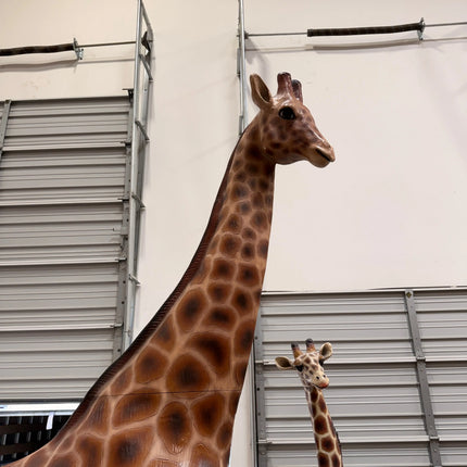 Young Adult Giraffe Life Size Statue LM Treasures - H