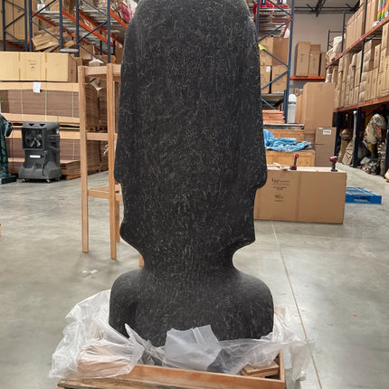 Easter Island Moai Head Bust Concrete Monolith Statue LM Treasures - H