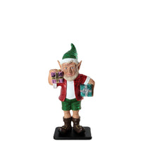 Small Elf Sunny with Gifts Statue - LM Treasures 