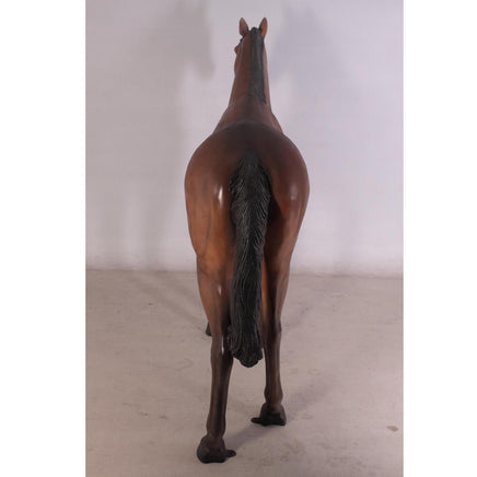 Horse Standing Life Size Statue - LM Treasures 
