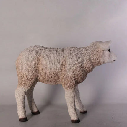 Texelaar Baby Lamb Standing Life Size Statue LM Treasures - H