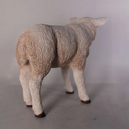 Texelaar Baby Lamb Standing Life Size Statue LM Treasures - H