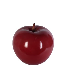 Large Red Apple Over Sized Statue - LM Treasures 
