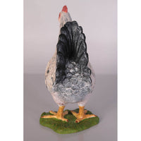 White Chicken Life Size Statue - LM Treasures 