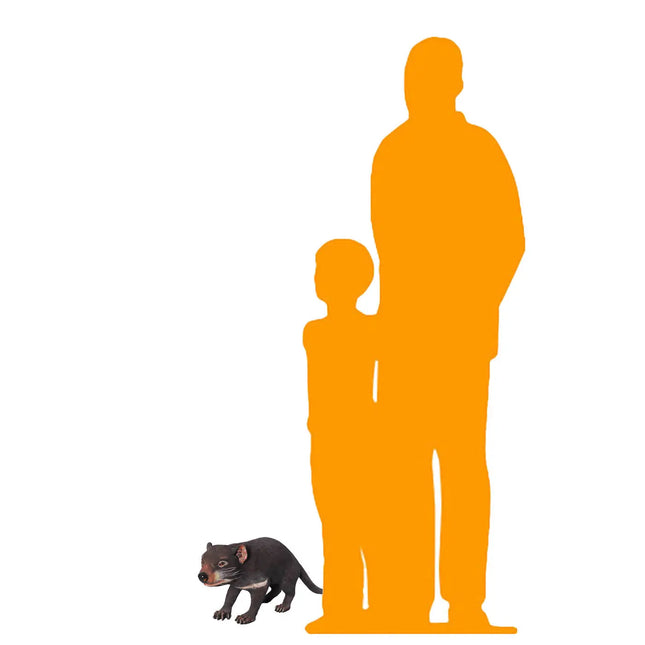 Tasmanian Devil Life Size Statue LM Treasures - H