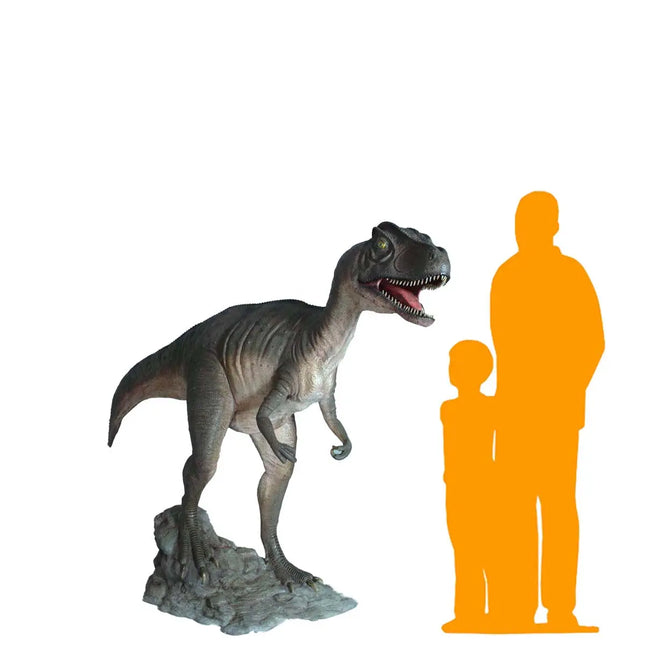 Allosaurus Dinosaur Life Size Statue LM Treasures - H