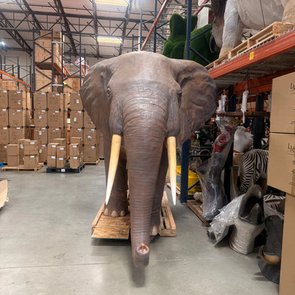 Giant Elephant Life Size Statue