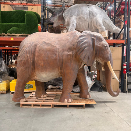 Giant Elephant Life Size Statue