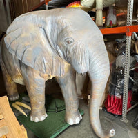 Giant Elephant Life Size Statue - LM Treasures 