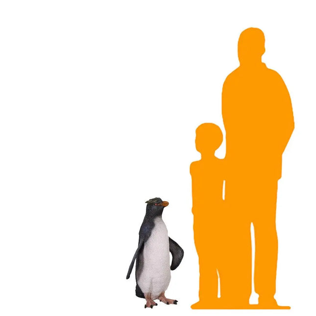 Rock Hopper Penguin Statue LM Treasures - H