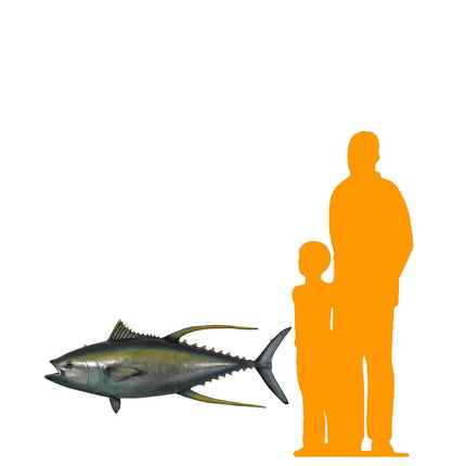 Yellow Fin Tuna Fish Statue - LM Treasures 