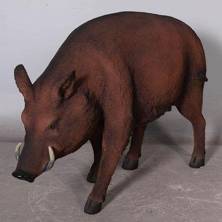 Wild Boar Life Size Statue - LM Treasures 