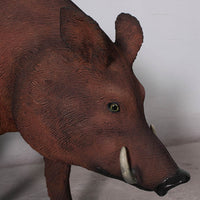 Wild Boar Life Size Statue - LM Treasures 