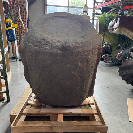 Easter Island Stone Head Display