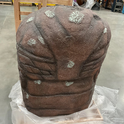 Stone Olmec Head Bust Concrete Statue