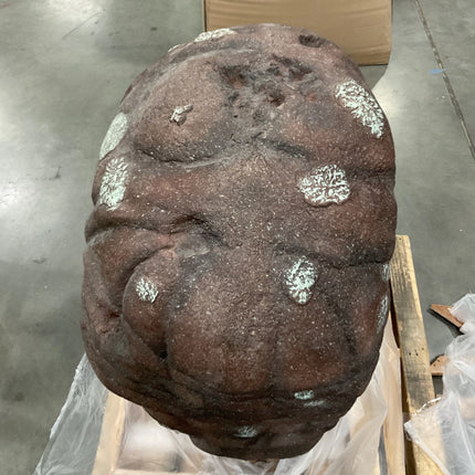Stone Olmec Head Bust Concrete Statue