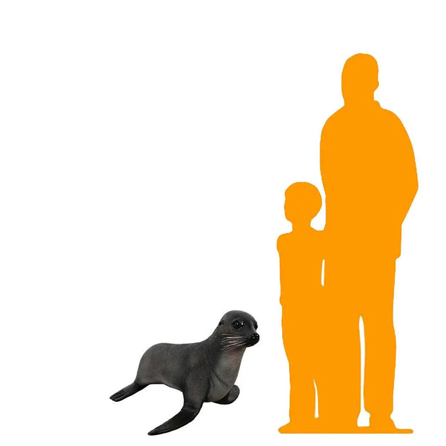 Sea Lion Baby Seal Statue LM Treasures - H