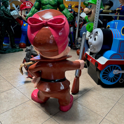 Cartoon Hunter Statue