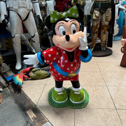 Cartoon Female Mouse Statue