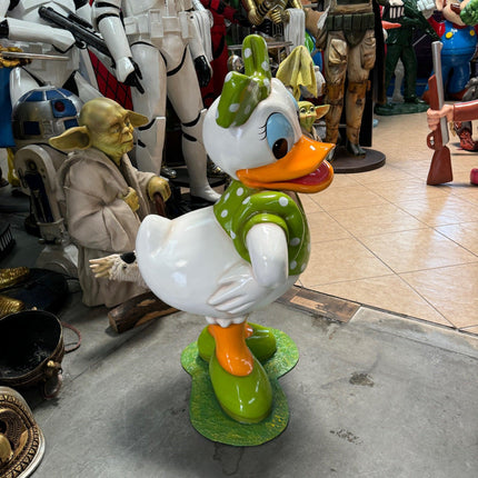 Cartoon Female Duck Statue