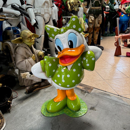 Cartoon Female Duck Statue
