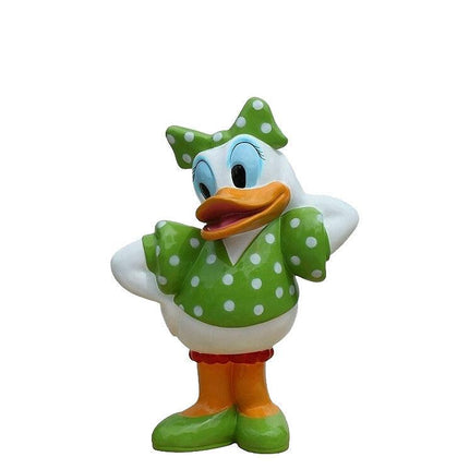 Cartoon Female Duck Statue