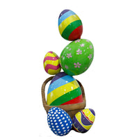 Easter Egg Tower Over Sized Statue - LM Treasures 