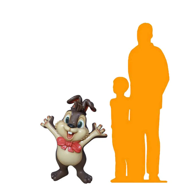 Easter Bunny Rabbit Over Sized Statue LM Treasures - T