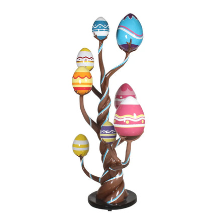 Chocolate Easter Egg Tree Statue LM Treasures - T