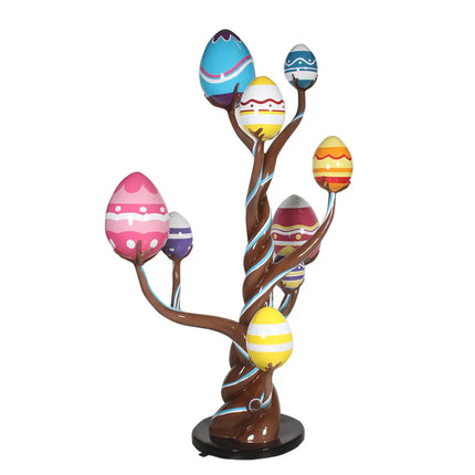 Chocolate Easter Egg Tree Statue LM Treasures - T