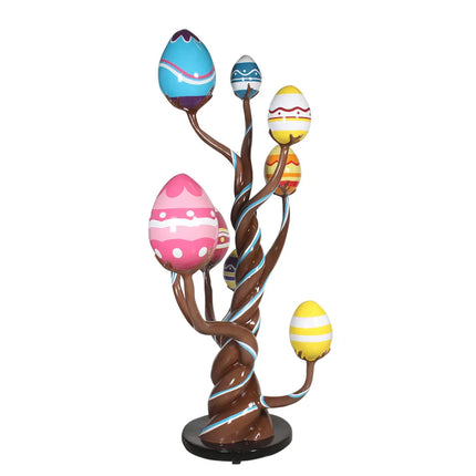 Chocolate Easter Egg Tree Statue LM Treasures - T