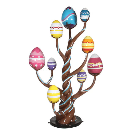 Chocolate Easter Egg Tree Statue LM Treasures - T